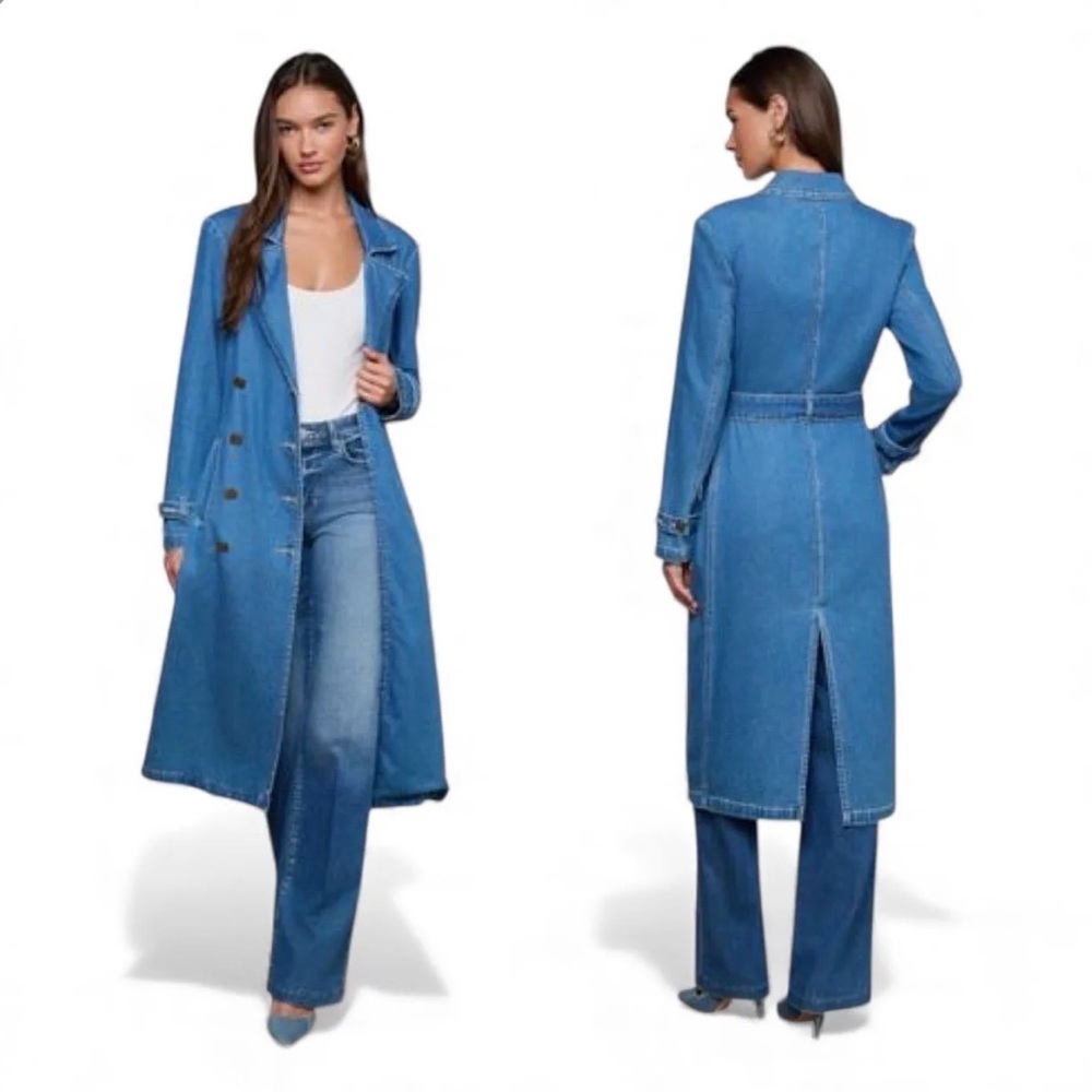 L'AGENCE Medium Bradley Trench $575 MSRP medium nwt